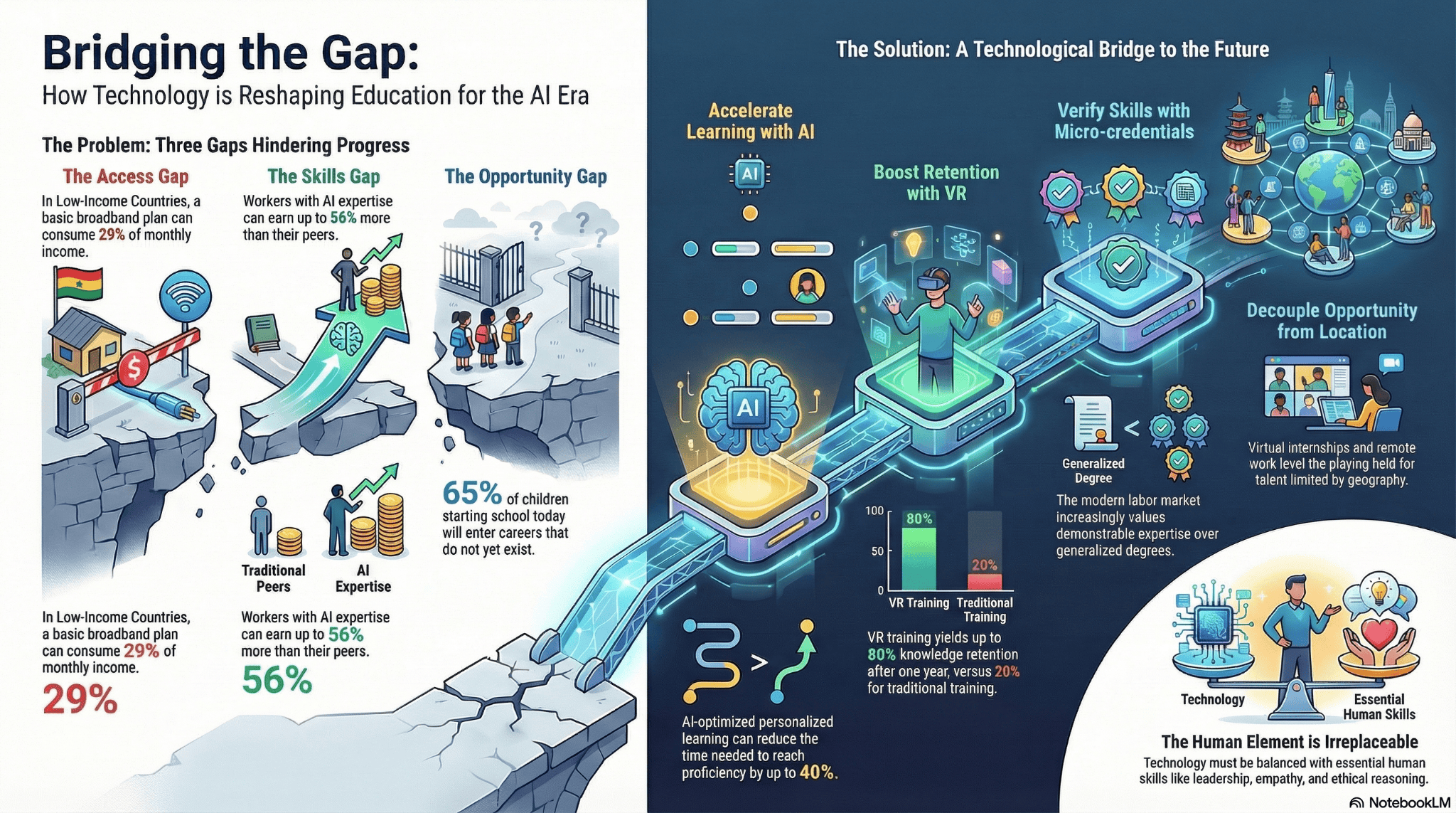The Future of Learning and Work: Powered by Technology